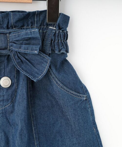 Dessin / デッサン ショート・ハーフ・半端丈パンツ | 【洗える】ライトデニムキュロット | 詳細4