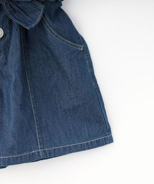Dessin / デッサン ショート・ハーフ・半端丈パンツ | 【洗える】ライトデニムキュロット | 詳細6