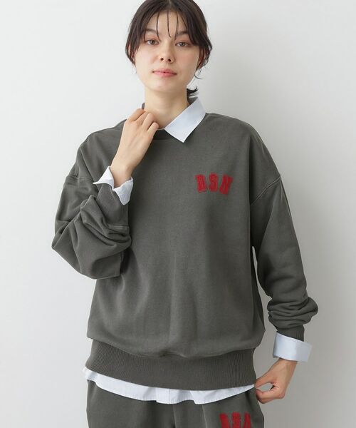 Dessin / デッサン スウェット | 【ユニセックス/セットアップ可】ピグメント裏毛スウェット | 詳細1