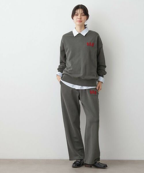 Dessin / デッサン スウェット | 【ユニセックス/セットアップ可】ピグメント裏毛スウェット | 詳細3