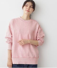 Dessin / デッサン スウェット | 【ユニセックス/洗える】ケミカルウォッシュ裏毛トレーナー