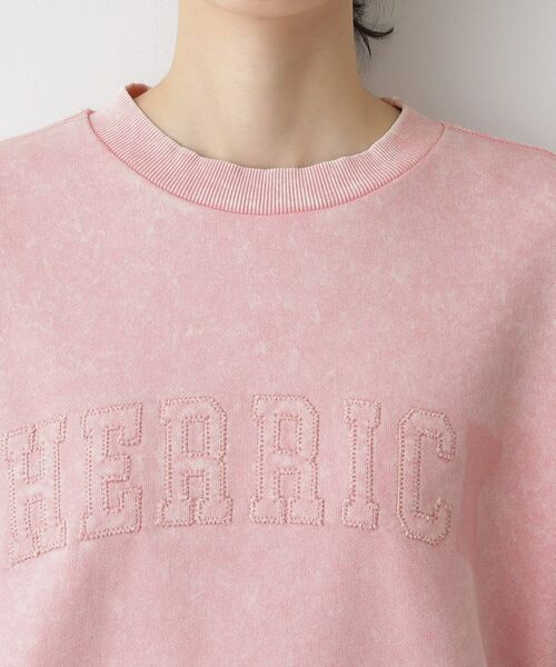 Dessin / デッサン スウェット | 【ユニセックス/洗える】ケミカルウォッシュ裏毛トレーナー | 詳細12