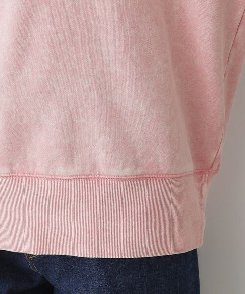 Dessin / デッサン スウェット | 【ユニセックス/洗える】ケミカルウォッシュ裏毛トレーナー | 詳細14