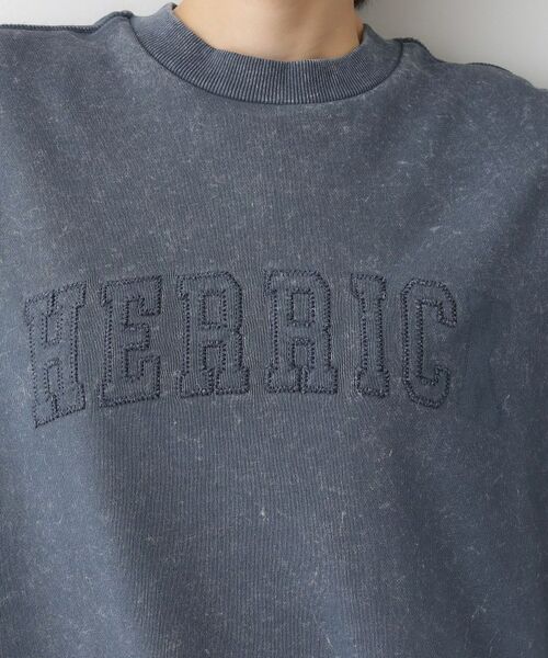 Dessin / デッサン スウェット | 【ユニセックス/洗える】ケミカルウォッシュ裏毛トレーナー | 詳細4