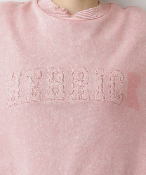 Dessin / デッサン スウェット | 【ユニセックス/洗える】ケミカルウォッシュ裏毛トレーナー | 詳細8