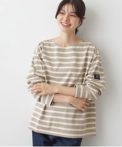 Dessin / デッサン カットソー | 【ユニセックス・洗える】ボートネックボーダーカットソー