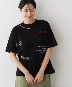 Dessin / デッサン Tシャツ | 【ユニセックス/リンクコーデ】刺繍Tシャツ