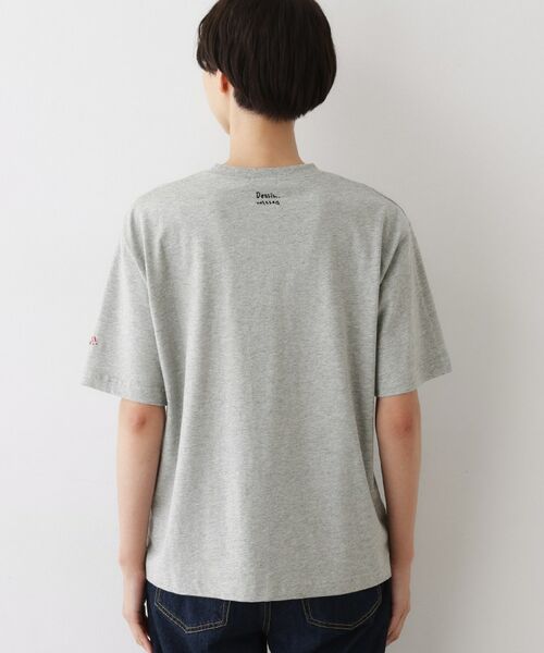 Dessin / デッサン Tシャツ | 【ユニセックス/リンクコーデ】刺繍Tシャツ | 詳細15