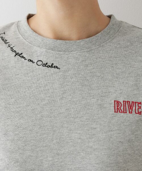 Dessin / デッサン Tシャツ | 【ユニセックス/リンクコーデ】刺繍Tシャツ | 詳細16