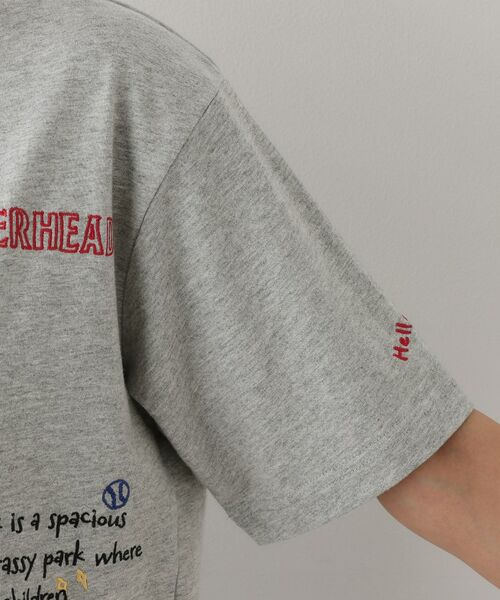 Dessin / デッサン Tシャツ | 【ユニセックス/リンクコーデ】刺繍Tシャツ | 詳細17