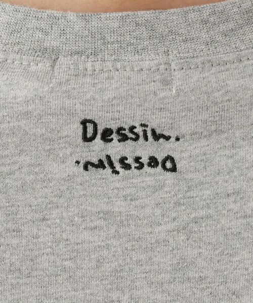 Dessin / デッサン Tシャツ | 【ユニセックス/リンクコーデ】刺繍Tシャツ | 詳細19