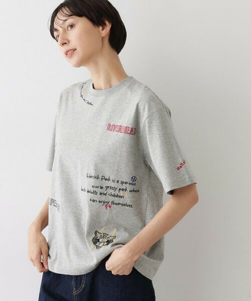 Dessin / デッサン Tシャツ | 【ユニセックス/リンクコーデ】刺繍Tシャツ | 詳細6