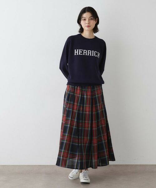 Dessin / デッサン ニット・セーター | 【ユニセックス/洗える】ロゴコットンジャカード | 詳細10