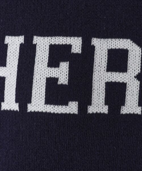 Dessin / デッサン ニット・セーター | 【ユニセックス/洗える】ロゴコットンジャカード | 詳細12