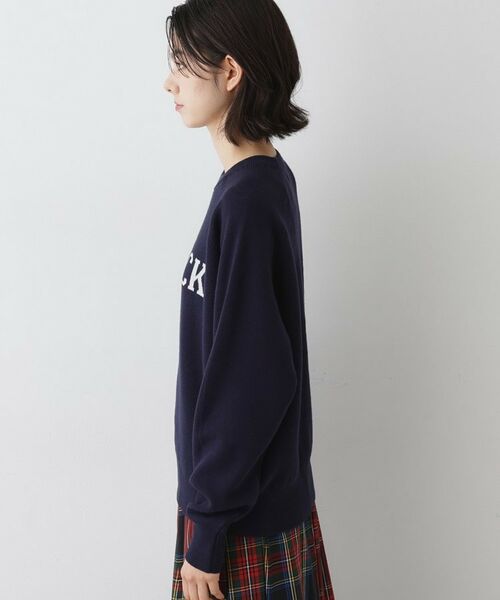 Dessin / デッサン ニット・セーター | 【ユニセックス/洗える】ロゴコットンジャカード | 詳細14