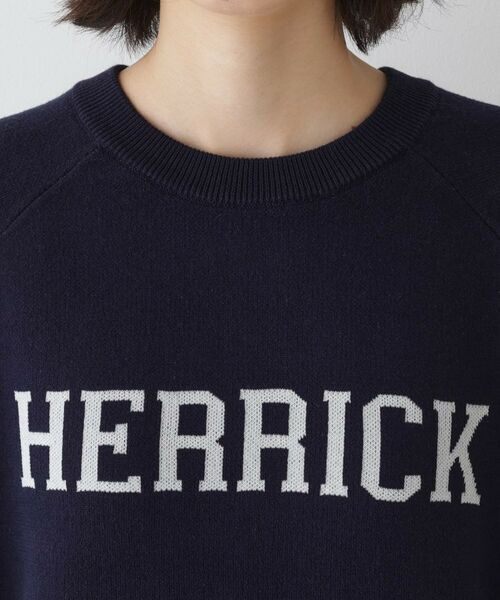 Dessin / デッサン ニット・セーター | 【ユニセックス/洗える】ロゴコットンジャカード | 詳細16