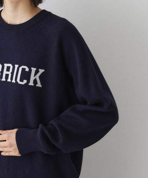 Dessin / デッサン ニット・セーター | 【ユニセックス/洗える】ロゴコットンジャカード | 詳細17