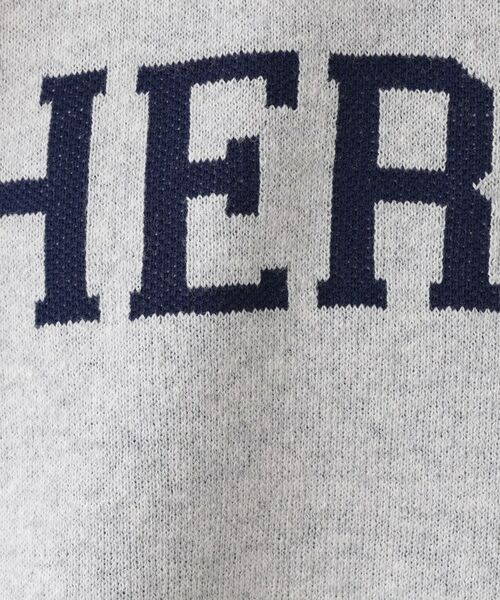 Dessin / デッサン ニット・セーター | 【ユニセックス/洗える】ロゴコットンジャカード | 詳細4