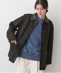 Dessin / デッサン Gジャン・デニムジャケット | 【ユニセックス/洗える】バイカラージャケット