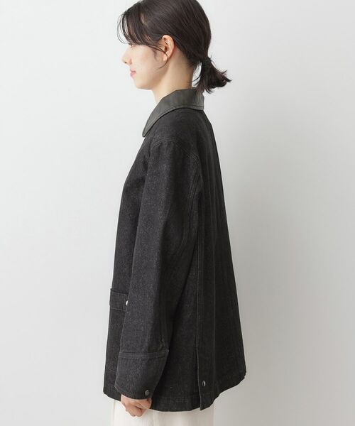 Dessin / デッサン Gジャン・デニムジャケット | 【ユニセックス/洗える】バイカラージャケット | 詳細10