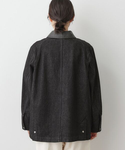 Dessin / デッサン Gジャン・デニムジャケット | 【ユニセックス/洗える】バイカラージャケット | 詳細11