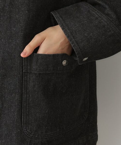 Dessin / デッサン Gジャン・デニムジャケット | 【ユニセックス/洗える】バイカラージャケット | 詳細14