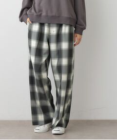 Dessin / デッサン パンツ | 【ユニセックス/ウエストゴム】チェック柄パンツ