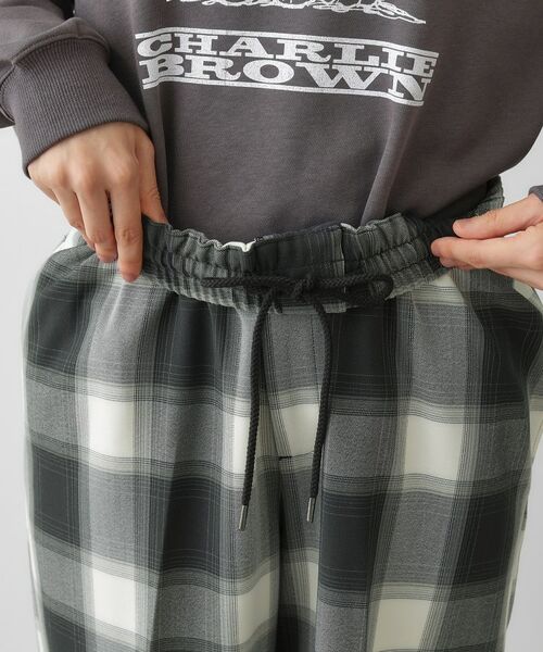 Dessin / デッサン パンツ | 【ユニセックス/ウエストゴム】チェック柄パンツ | 詳細15