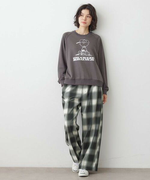 Dessin / デッサン パンツ | 【ユニセックス/ウエストゴム】チェック柄パンツ | 詳細3