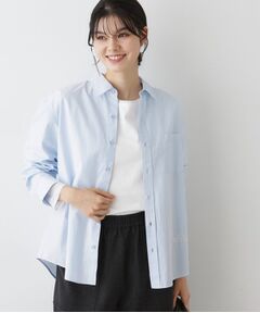 Dessin / デッサン シャツ・ブラウス | 【ユニセックス/洗える】コットンブロードシャツ