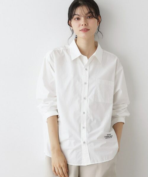 Dessin / デッサン シャツ・ブラウス | 【ユニセックス/洗える】コットンブロードシャツ | 詳細1
