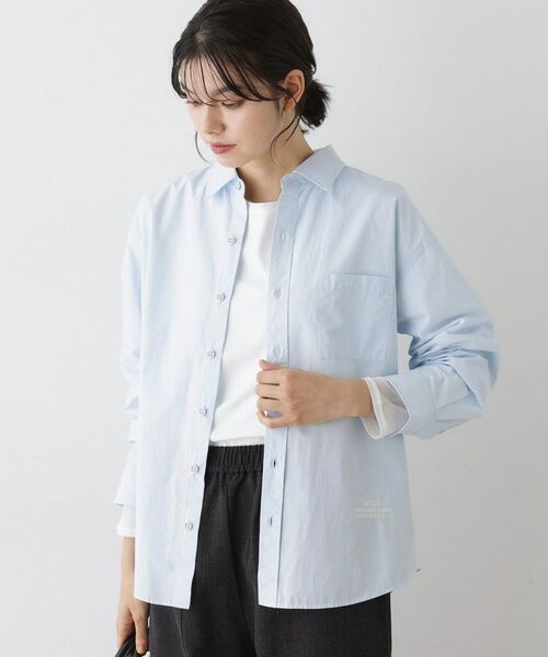 Dessin / デッサン シャツ・ブラウス | 【ユニセックス/洗える】コットンブロードシャツ | 詳細10