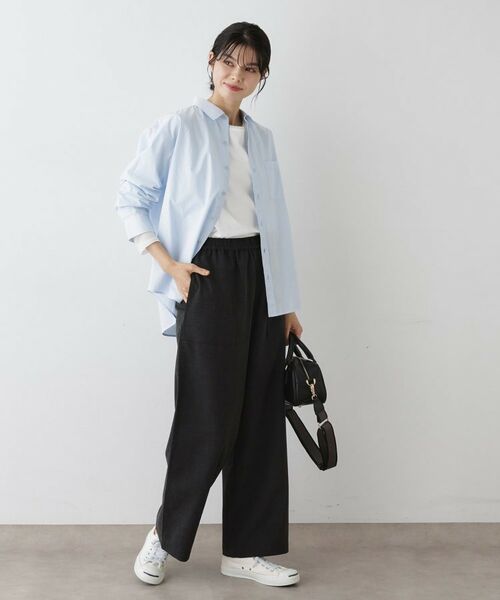 Dessin / デッサン シャツ・ブラウス | 【ユニセックス/洗える】コットンブロードシャツ | 詳細12