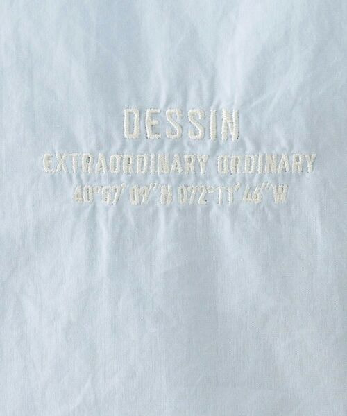 Dessin / デッサン シャツ・ブラウス | 【ユニセックス/洗える】コットンブロードシャツ | 詳細13