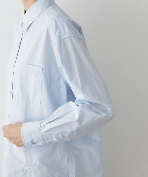 Dessin / デッサン シャツ・ブラウス | 【ユニセックス/洗える】コットンブロードシャツ | 詳細18