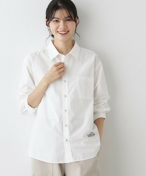 Dessin / デッサン シャツ・ブラウス | 【ユニセックス/洗える】コットンブロードシャツ | 詳細2