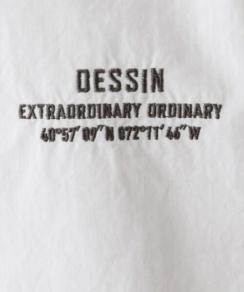 Dessin / デッサン シャツ・ブラウス | 【ユニセックス/洗える】コットンブロードシャツ | 詳細4