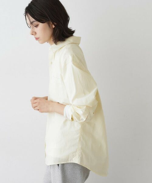 Dessin / デッサン シャツ・ブラウス | 【ユニセックス/洗える】コットンブロードシャツ | 詳細6