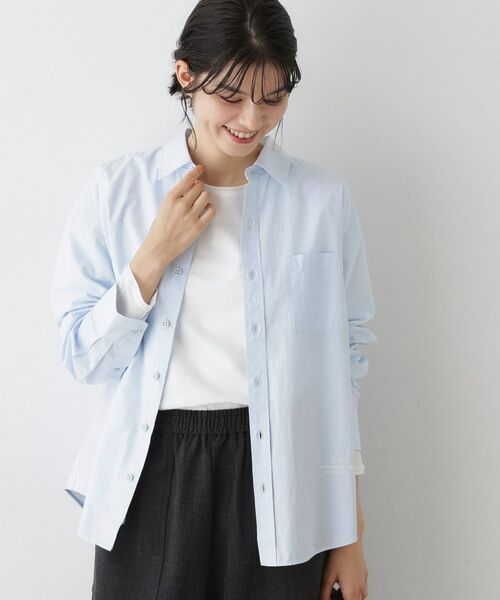 Dessin / デッサン シャツ・ブラウス | 【ユニセックス/洗える】コットンブロードシャツ | 詳細9