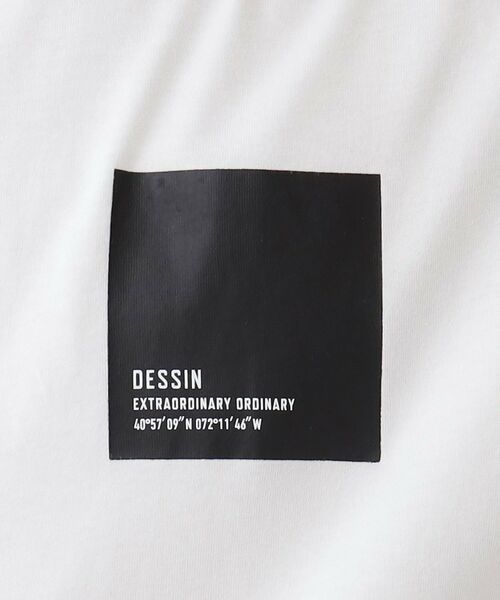 Dessin / デッサン Tシャツ | 【洗える】オーガニックコットンロゴ入り半袖Tシャツ | 詳細14