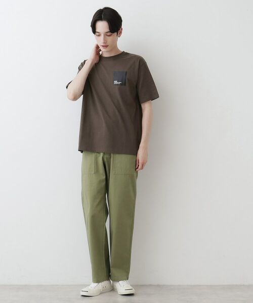 Dessin / デッサン Tシャツ | 【洗える】オーガニックコットンロゴ入り半袖Tシャツ | 詳細2