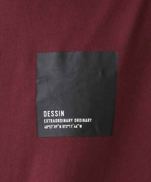 Dessin / デッサン Tシャツ | 【洗える】オーガニックコットンロゴ入り半袖Tシャツ | 詳細9