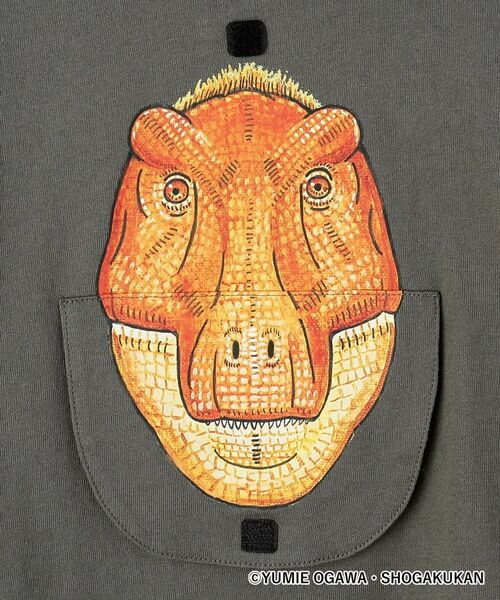 Dessin / デッサン Tシャツ | 【小学館の図鑑NEO コラボ】恐竜Tシャツ | 詳細7