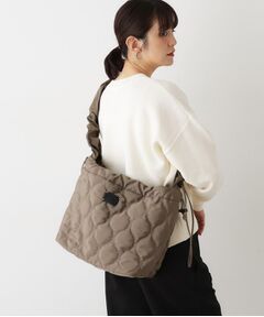 Dessin / デッサン ショルダーバッグ | 中綿キルティングシャーリングショルダー