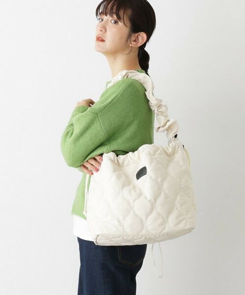 Dessin / デッサン ショルダーバッグ | 中綿キルティングシャーリングショルダー | 詳細1