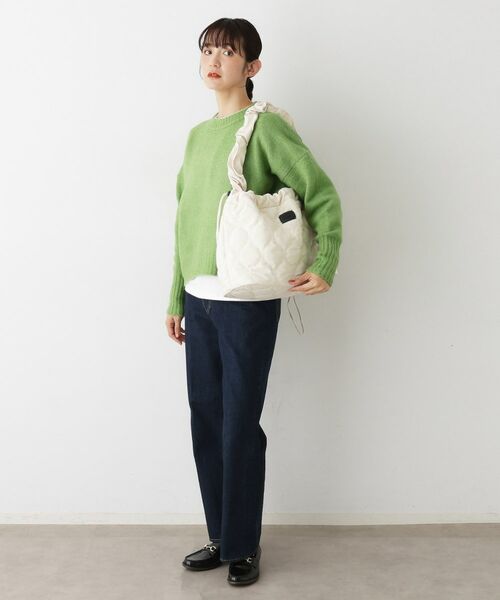 Dessin / デッサン ショルダーバッグ | 中綿キルティングシャーリングショルダー | 詳細2