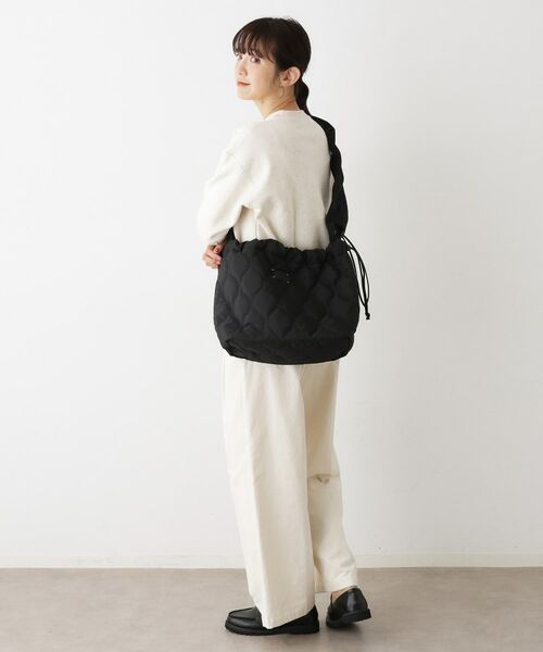 Dessin / デッサン ショルダーバッグ | 中綿キルティングシャーリングショルダー | 詳細4