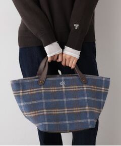 Dessin / デッサン トートバッグ | チェック柄ボートトートバッグ