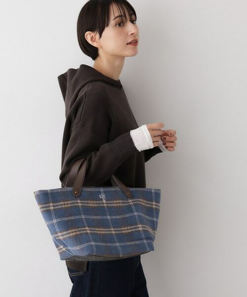 Dessin / デッサン トートバッグ | チェック柄ボートトートバッグ | 詳細1