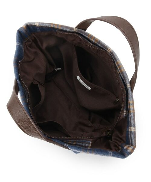 Dessin / デッサン トートバッグ | チェック柄ボートトートバッグ | 詳細13